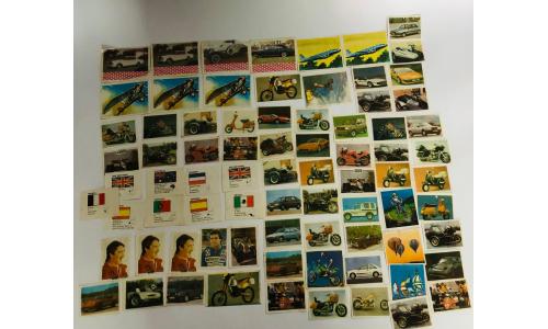 075x Figurinhas Stamp Car